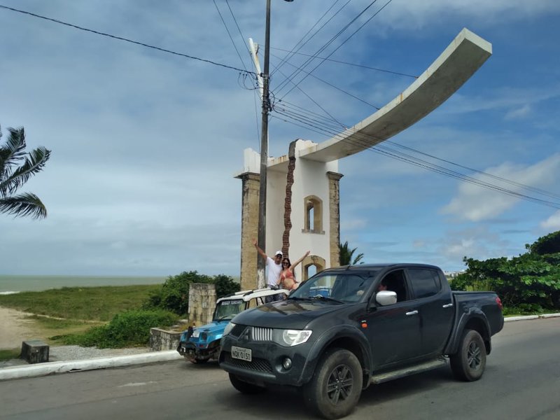 imagem de praia no município de Cabedelo